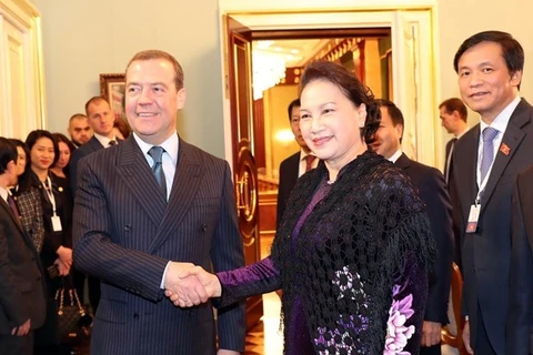 Destacan resultados de la gira de presidenta del Parlamento vietnamita a Rusia y Belarús