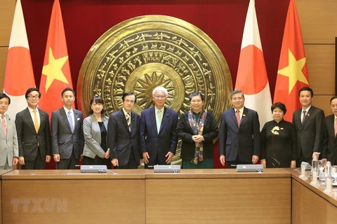  Órganos legislativos de Vietnam y Japón intensifican lazos bilaterales