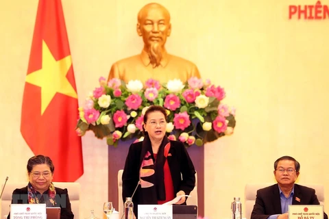 Concluyen reunión 40 del Comité Permanente de Asamblea Nacional de Vietnam