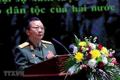 Efectúan en Vientiane mitin en conmemoración de soldados voluntarios vietnamitas en Laos