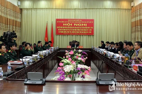 Exhortan a esforzarse por garantizar eficiencia de identificación de restos de mártires vietnamitas