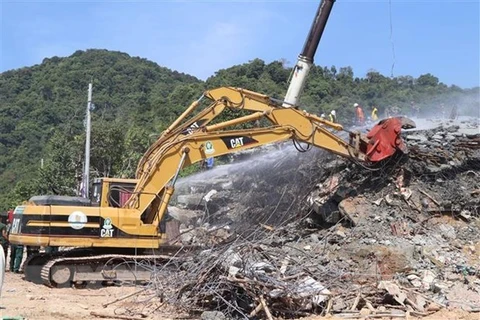  Vietnam expresa solidaridad con Camboya por derrumbe de edificio en provincia de Kep