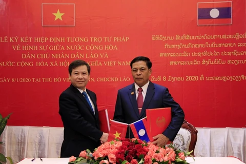 Intensifican cooperación entre fiscalías populares supremos de Vietnam y Laos 