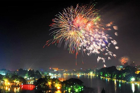 Hanoi lanzará fuegos artificiales para dar bienvenida a la nueva primavera