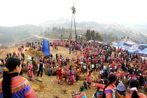 Festival Gau Tao, peculiaridad cultural de etnia Mong en Vietnam 