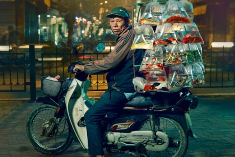 Fotos de motos en Hanoi entre las nominadas al Premio Mundial de Fotografía de Sony 2020