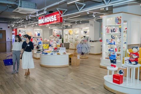Inauguran en Vietnam primera tienda de marca japonesa de ropa infantil MIKI HOUSE