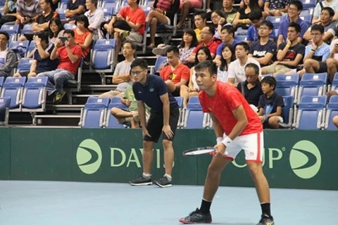  Participa la selección de tenis vietnamita en ronda de play-off de la Copa Davis