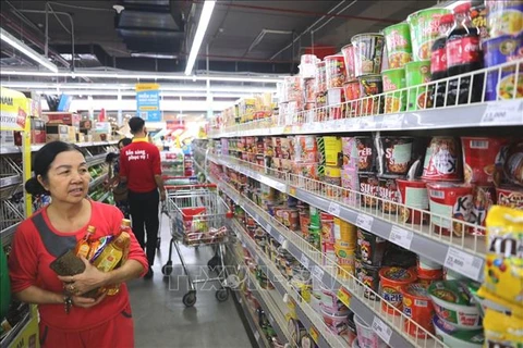 En curva descendente índice de precios al consumidor de Hanoi