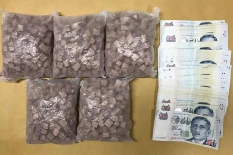 Detienen en Singapur red de narcotráfico