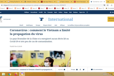 Expone Le Figaro "receta" vietnamita para limitar la propagación del COVID-19