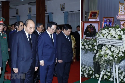 Asiste premier de Vietnam a funeral de Estado de expremier de Laos 