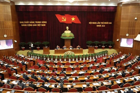 Concluye Comité Central del Partido Comunista de Vietnam tercera jornada de su XII pleno