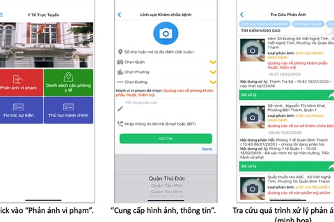 Ciudad Ho Chi Minh presenta nueva aplicación de monitoreo de violaciones del sector de salud