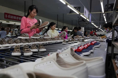 Aumenta valor de exportación de calzado vietnamita a EE.UU. en tres meses