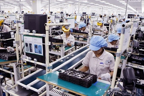 Exportación de productores electrónicos de Vietnam supera 12 mil millones de dólares