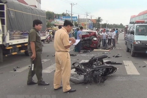 Disminuyen accidentes de tráfico en Vietnam en primeros cinco meses de 2020