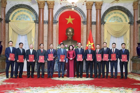 Designan a 12 nuevos embajadores vietnamitas para mandato 2020-2023