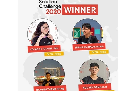 Ganan estudiantes vietnamitas premio tecnológico de Google