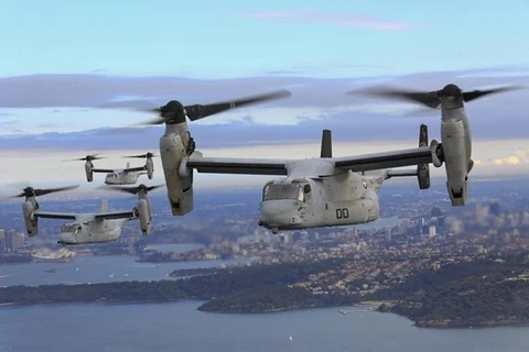 Aprueba Estados Unidos venta de helicópteros MV-22 Osprey a Indonesia