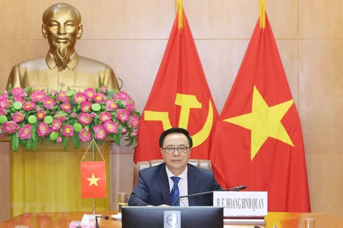 Vietnam asiste a videoconferencia internacional sobre seguridad y cooperación en medio de COVID-19 