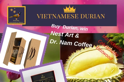 Durián vietnamita conquista a consumidores en Australia