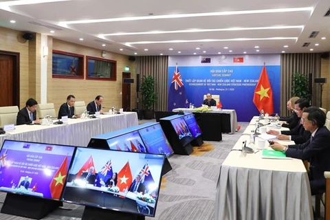Vietnam y Nueva Zelanda emiten Declaración Conjunta sobre establecimiento de asociación estratégica