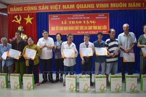 Apoyan a las víctimas del Agente Naranja en provincia vietnamita de Bac Lieu