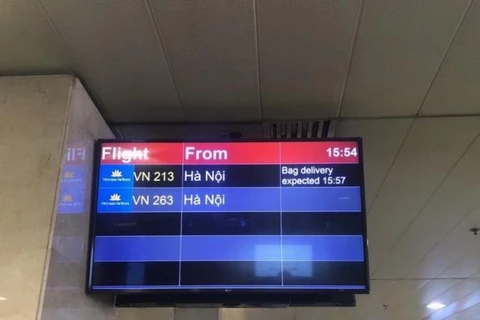Vietnam Airlines implementa sistema de pantalla de información de equipajes