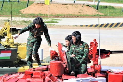 Listos soldados vietnamitas para Juegos Internacionales Militares 2020