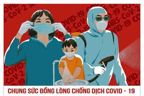  Vietnam lanza concurso de carteles sobre prevención y control del Covid-19