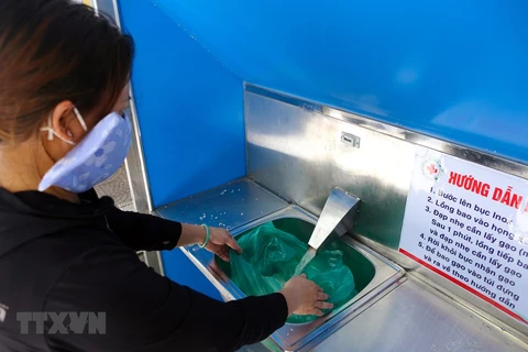 Instalan en Da Nang cajero automático de arroz con inteligencia artificial