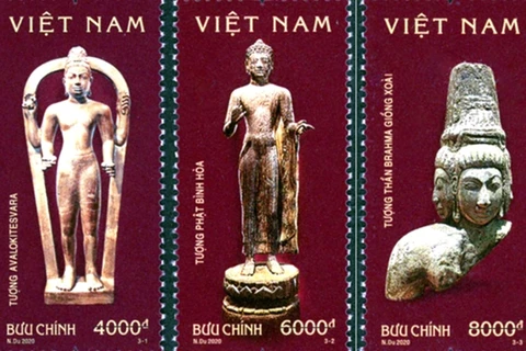 Presentan en Vietnam juego de estampillas sobre Cultura Oc Eo