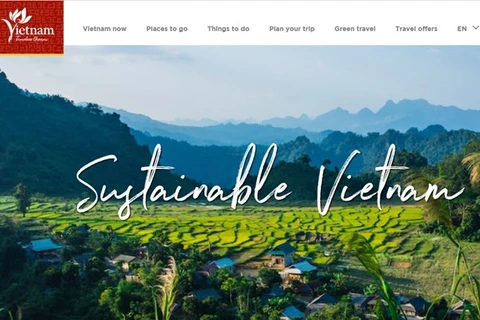 Estrenan sitio web para presentar turismo sostenible de Vietnam a extranjeros