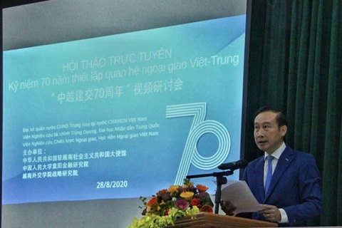 Sesiona seminario sobre el 70 aniversario de relaciones Vietnam- China