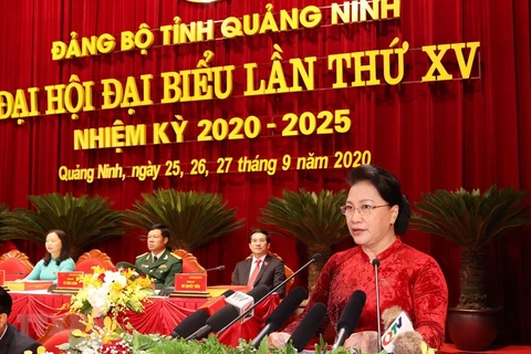 Presidenta del Parlamento insta a Quang Ninh a optimizar sus potencialidades 