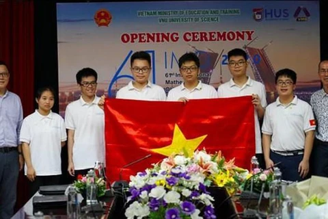 Vietnam gana cinco medallas en Olimpiada Internacional de Matemáticas 2020