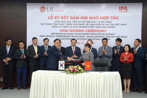 Ciudad de Da Nang coopera con Grupo LG en investigación y desarrollo electrónico