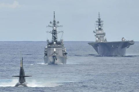 Llegan al puerto vietnamitas barcos de Fuerza de Autodefensa Marítima de Japón