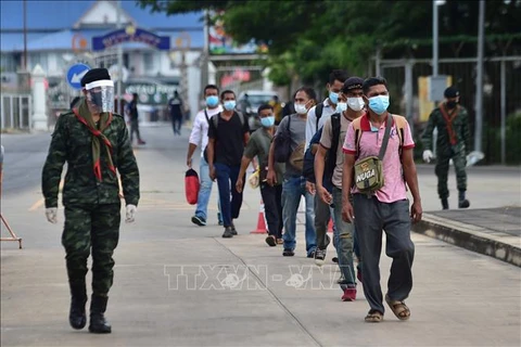 Tailandia refuerza el control de COVID-19 en 10 provincias fronterizas con Myanmar
