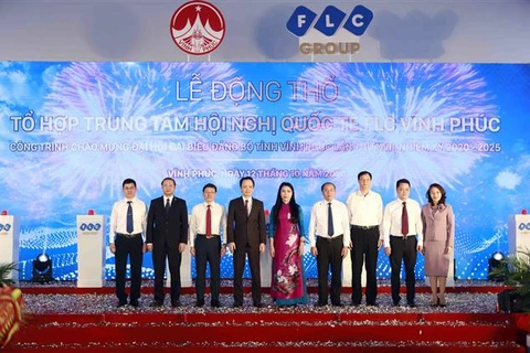 Inician en provincia vietnamita de Vinh Phuc construcción del Centro Internacional de Conferencias