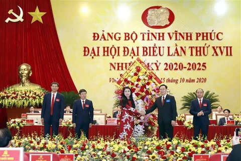 Más de 340 delegados asisten a XVII asamblea del Comité partidista en provincia vietnamita de Vinh Phuc