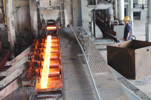 Exportaciones vietnamitas de acero para la construcción alcanzan las 400 mil toneladas