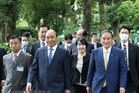 Medio japonés destaca visita del primer ministro Yoshihide Suga a Vietnam