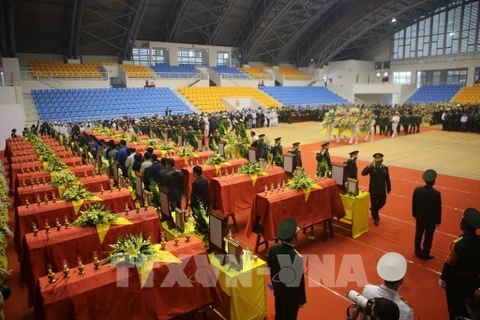 Realizan actos fúnebres de 22 soldados fallecidos por incidente en provincia vietnamita de Quang Tri