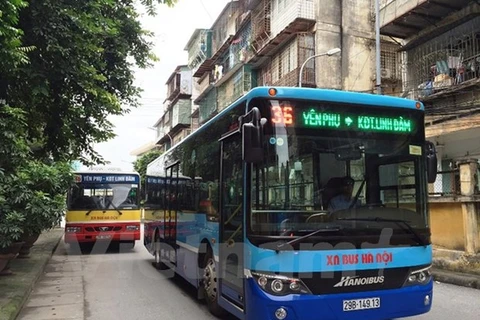 Hanoi aspira a incrementar la cobertura de autobuses