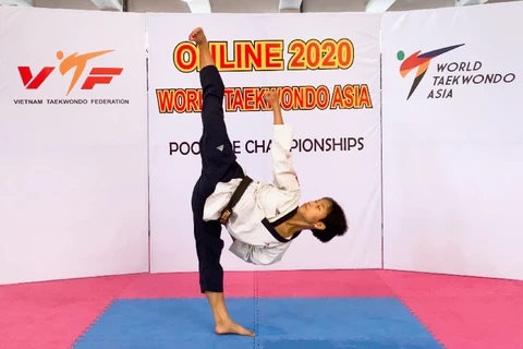 Gana Vietnam medalla de bronce en Campeonato Asiático de Taekwondo 2020