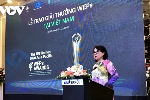 Empresas vietnamitas reciben premio de empoderamiento económico para mujeres de Asia-Pacífico