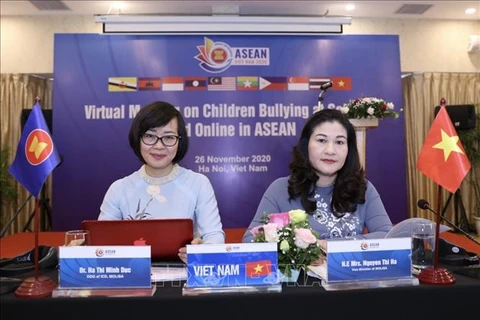 ASEAN 2020: Efectúan conferencia sobre protección infantil frente al acoso en las escuelas e Internet
