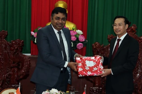 Provincia vietnamita de Kien Giang promueve cooperación con localidades indias